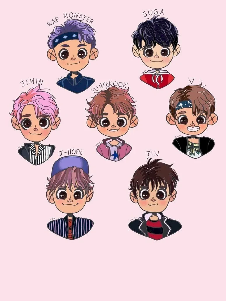 ảnh bts chibi 01