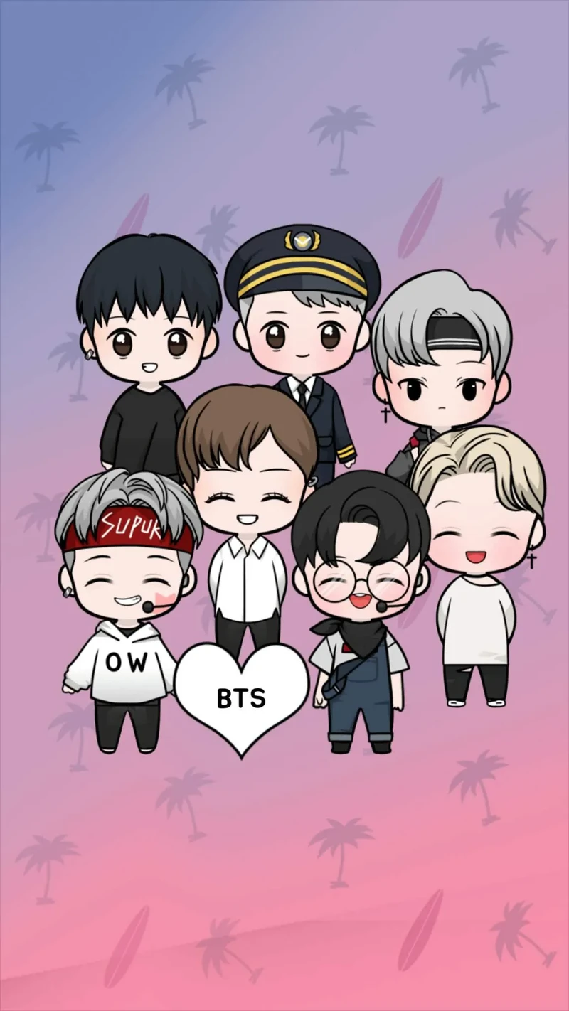 ảnh bts chibi 02