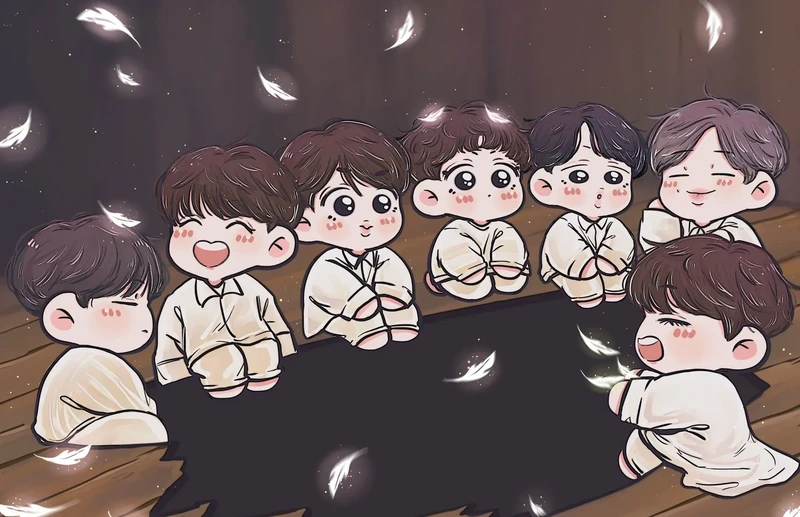 ảnh bts chibi 06