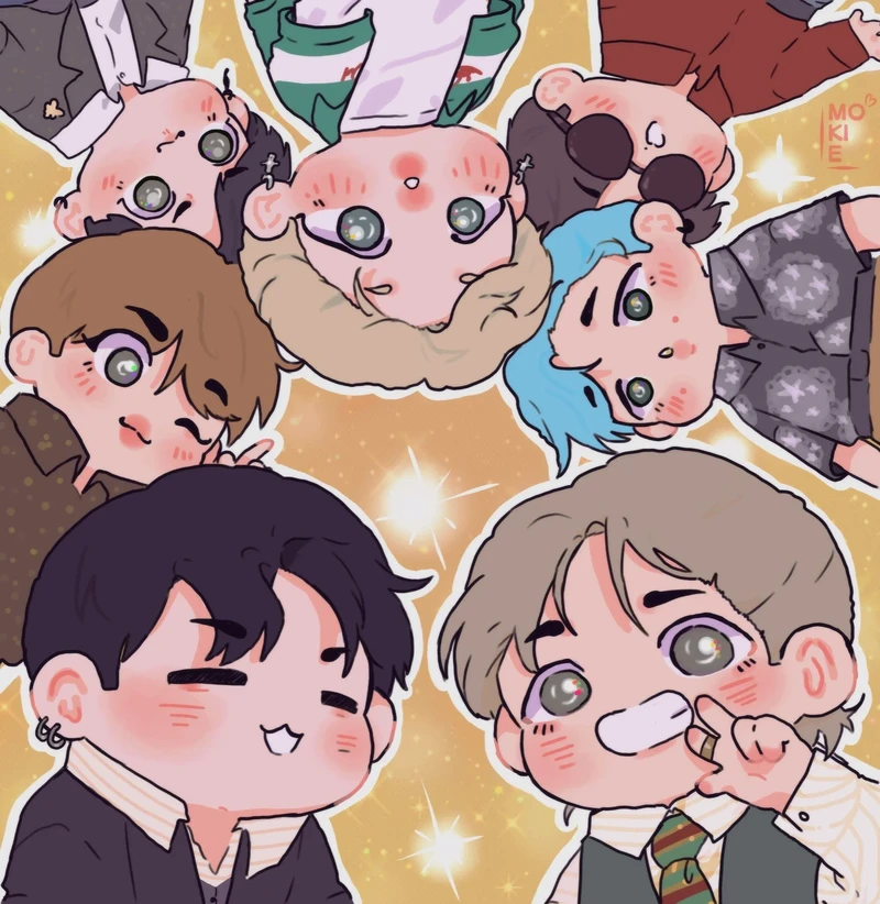 ảnh bts chibi 09