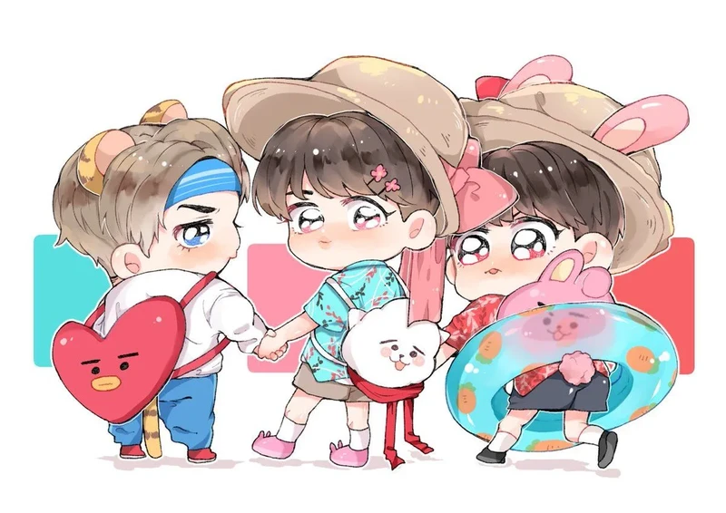 ảnh bts chibi 10