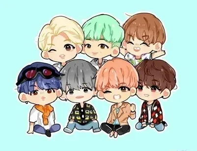 ảnh bts chibi 15