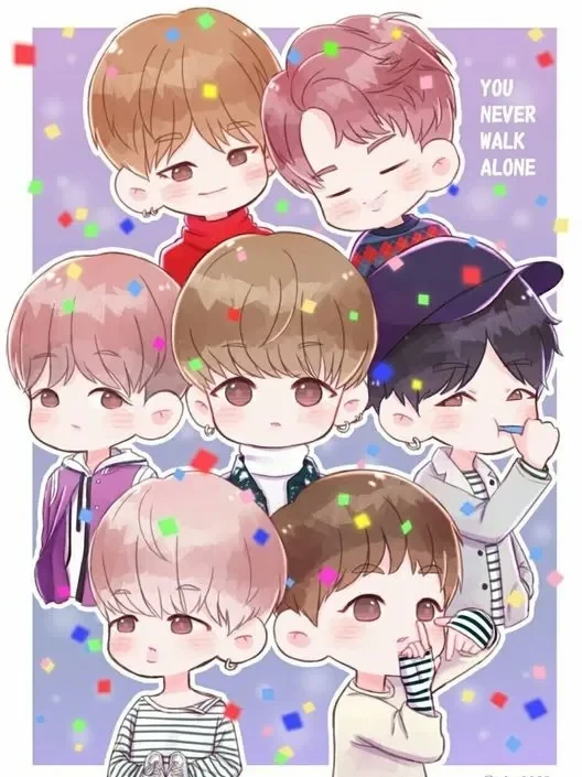 ảnh bts chibi 16