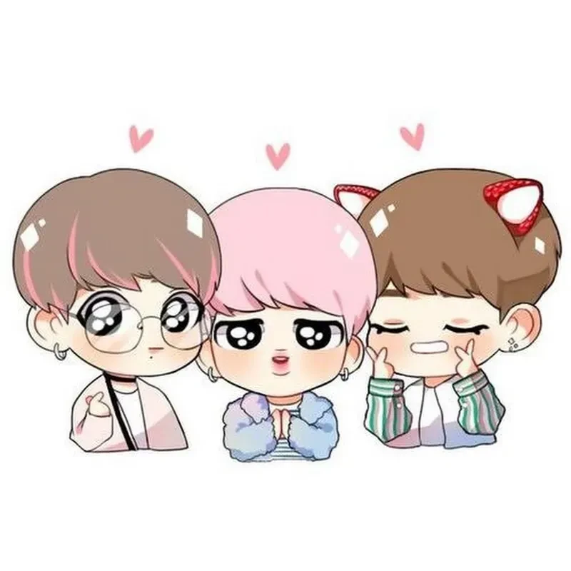 ảnh bts chibi 34