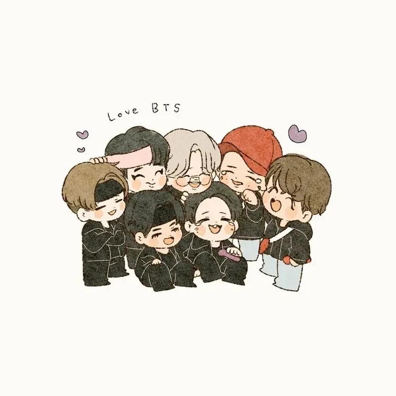 ảnh bts chibi 40