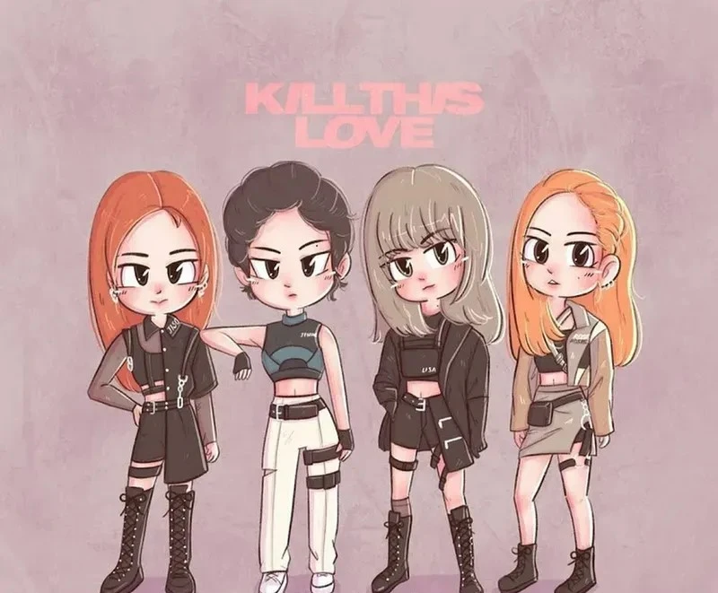 ảnh chibi blackpink 16