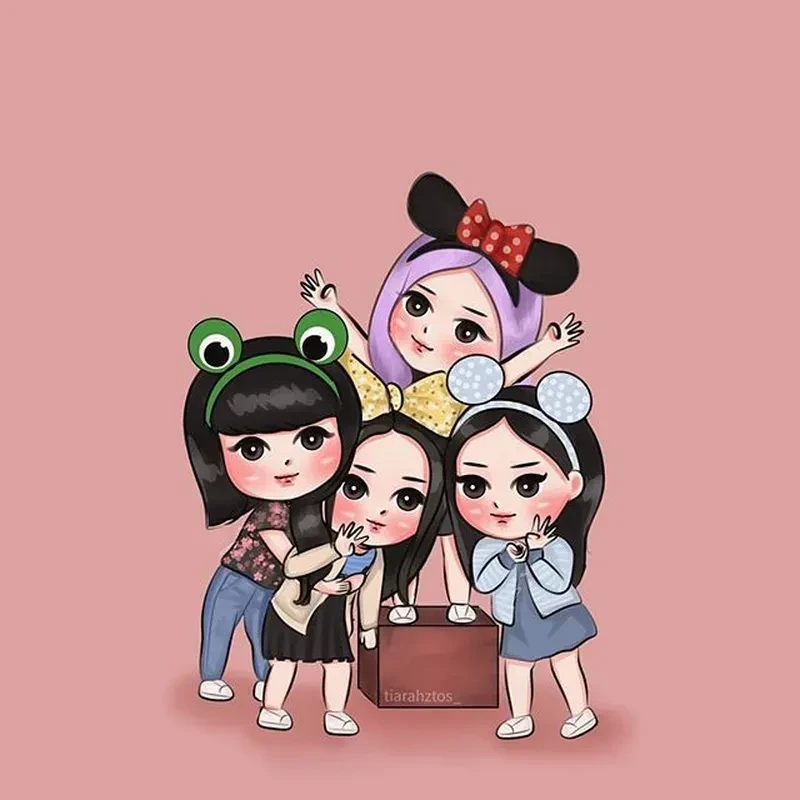 ảnh chibi blackpink 23