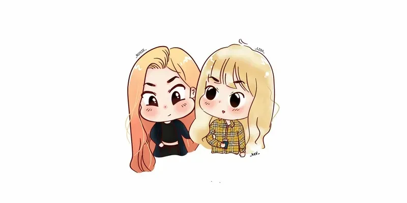 ảnh chibi blackpink 26