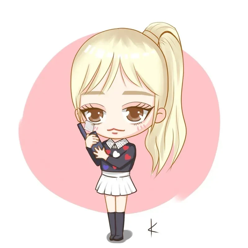 ảnh chibi blackpink 27