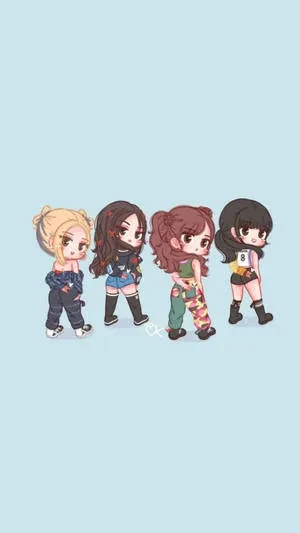 ảnh chibi blackpink 36