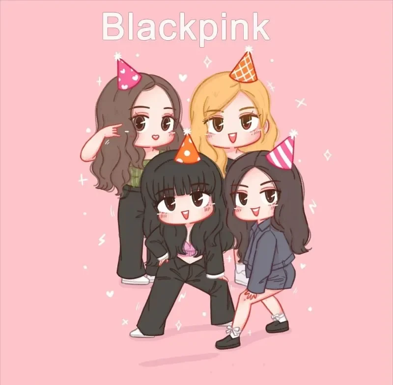 ảnh chibi blackpink 44