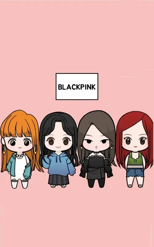 ảnh chibi blackpink 47