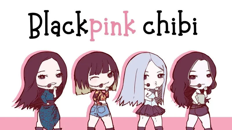 ảnh chibi blackpink 48