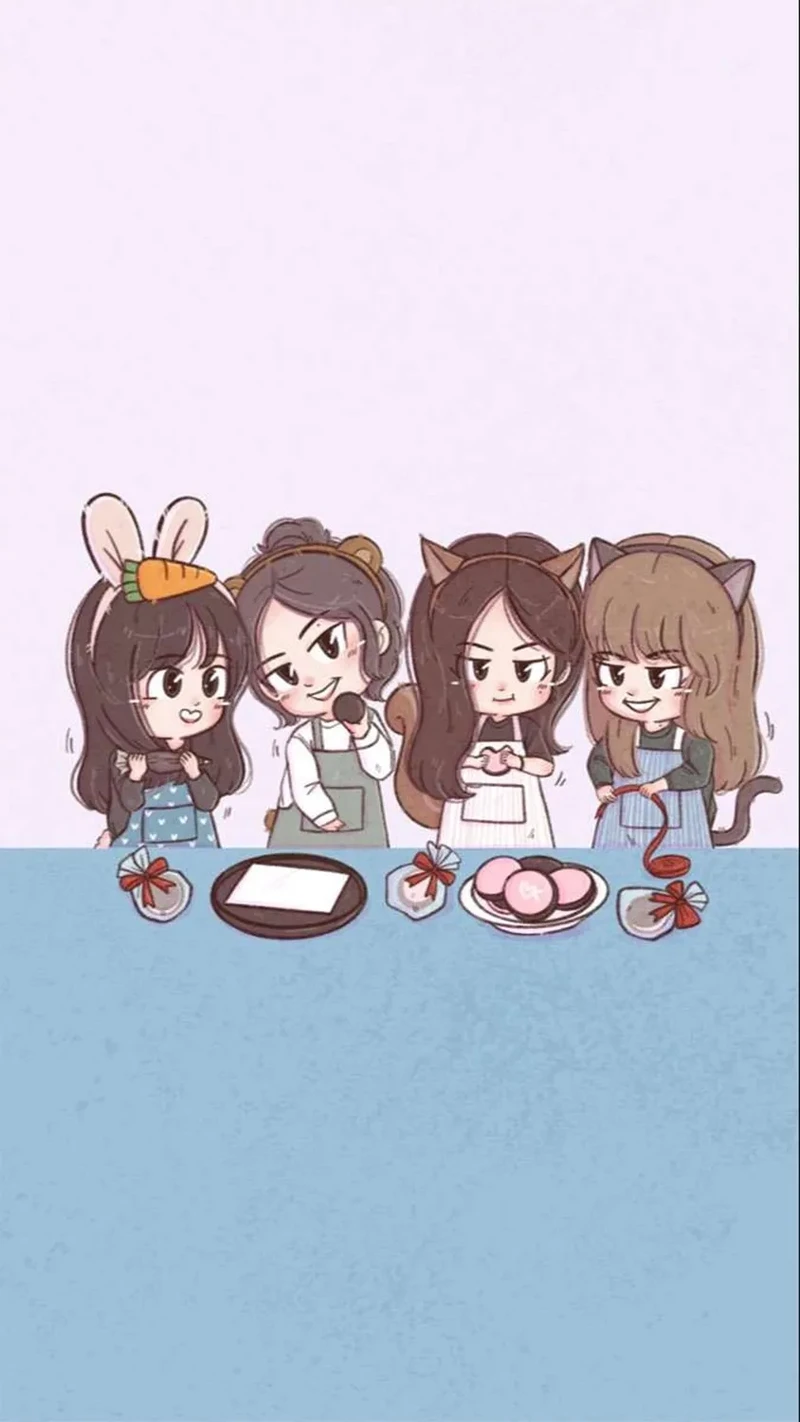 ảnh chibi blackpink 49