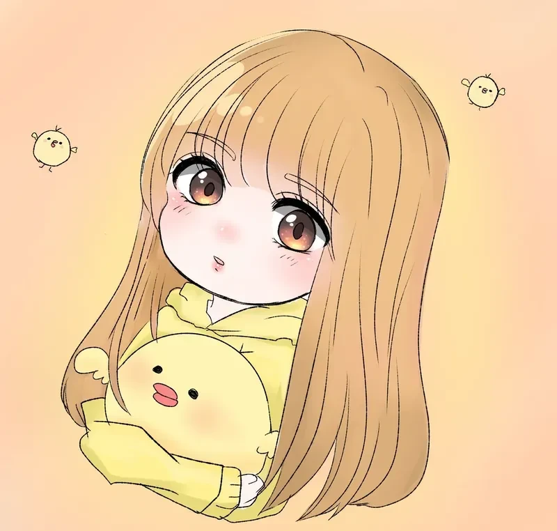 ảnh chibi buồn 27