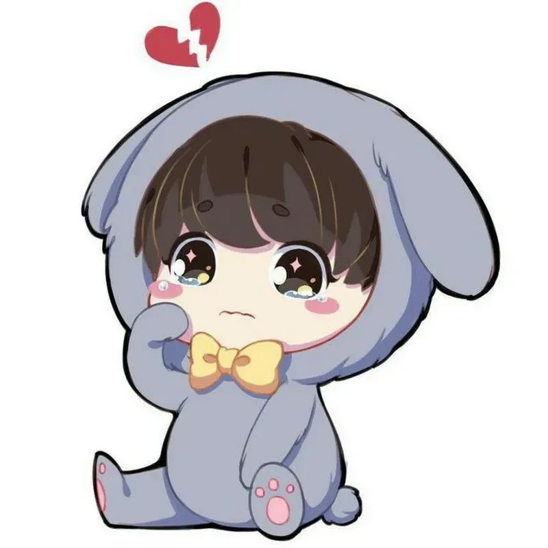 ảnh chibi buồn 28