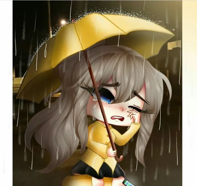 ảnh chibi buồn nữ 41