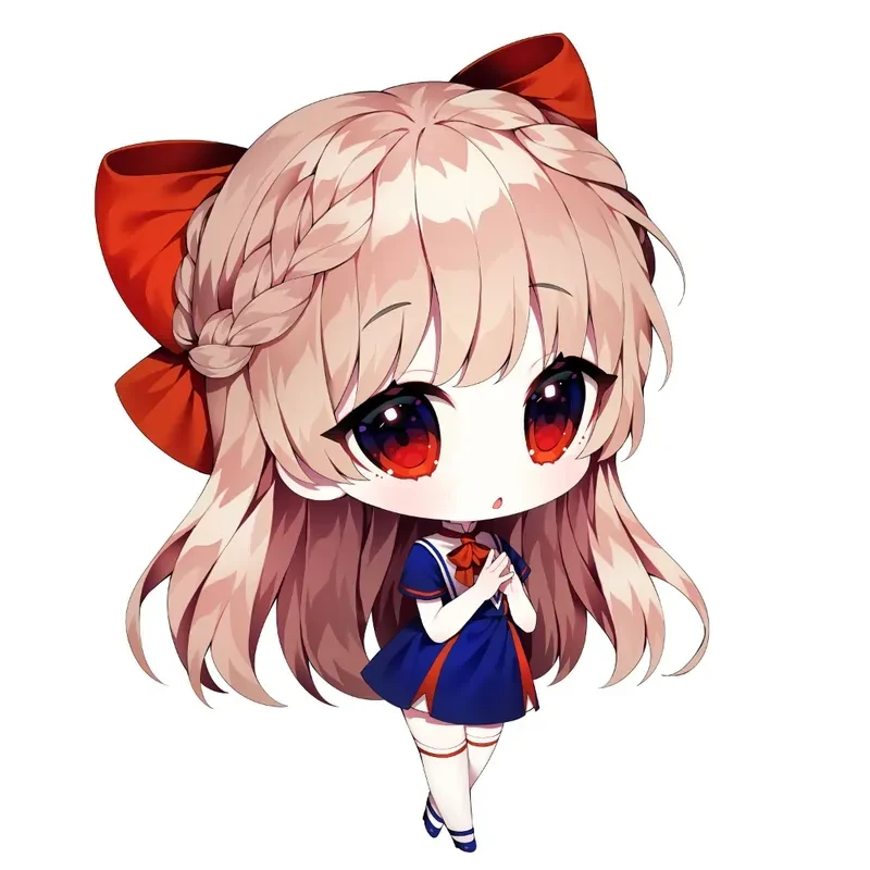 ảnh chibi cute dễ vẽ 36