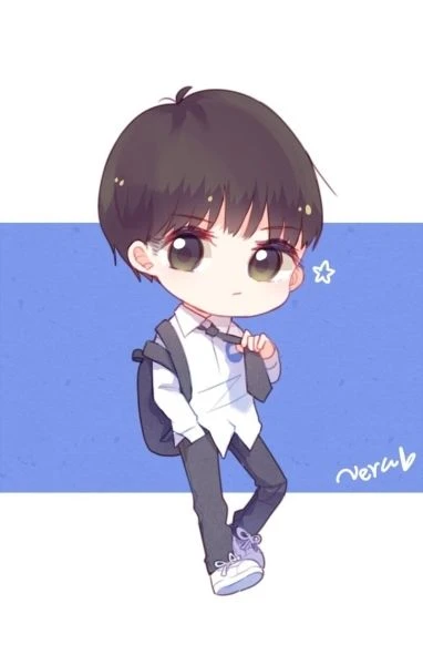 ảnh chibi học sinh 08