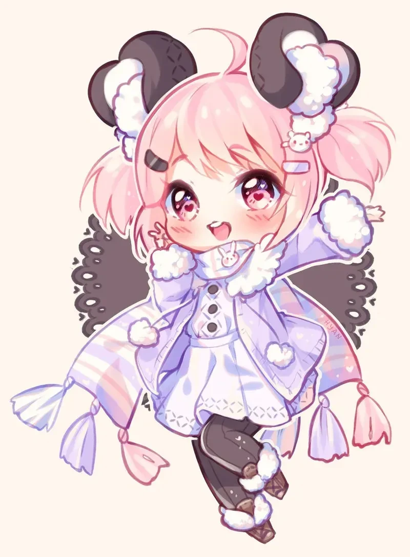 ảnh chibi nữ cute 37