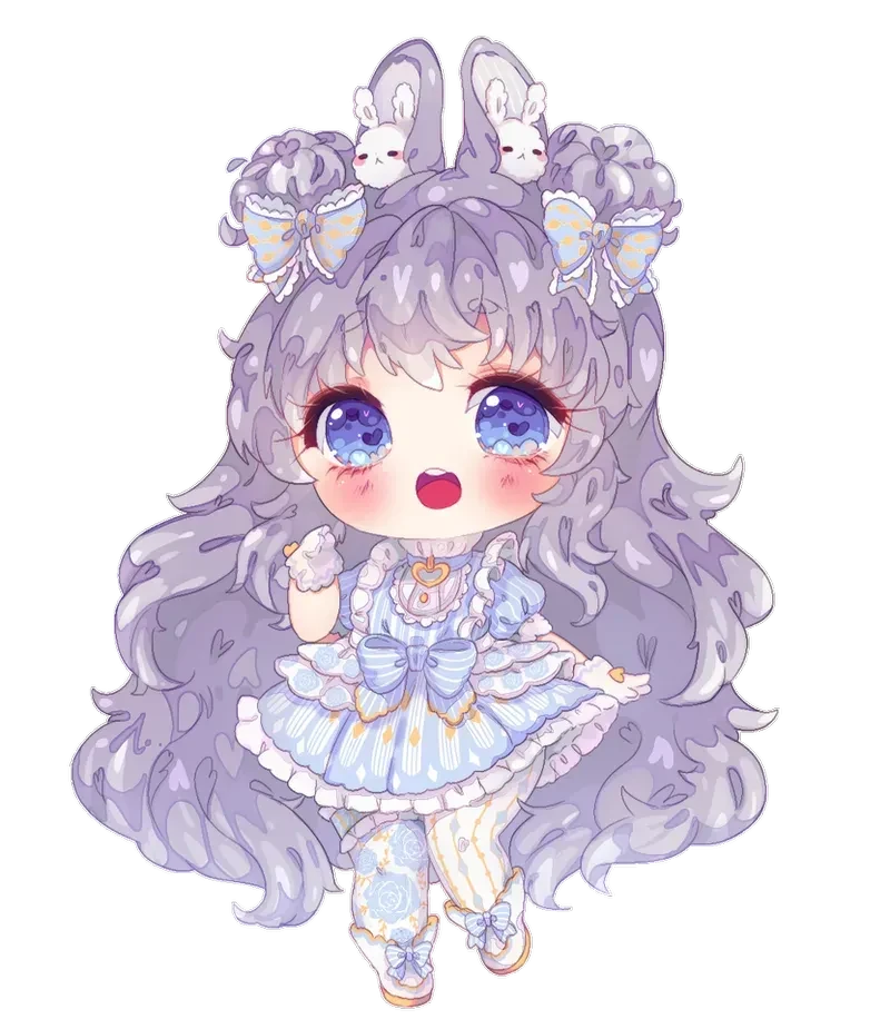 ảnh chibi nữ cute 45