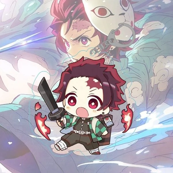 ảnh kimetsu yaiba chibi 03