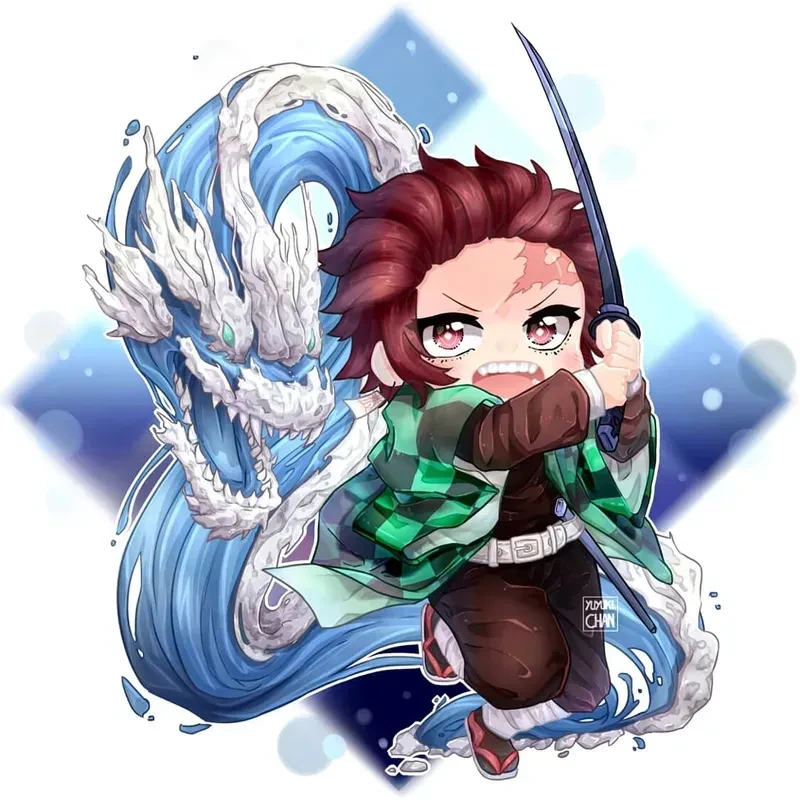 ảnh kimetsu yaiba chibi 32