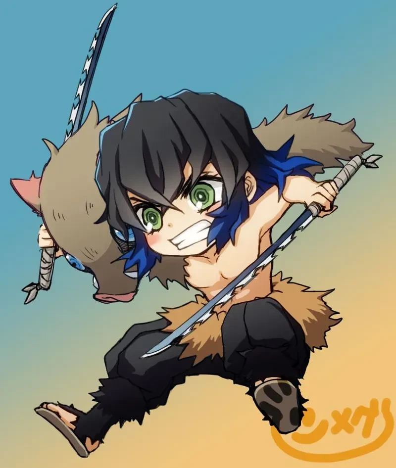 ảnh kimetsu yaiba chibi 45