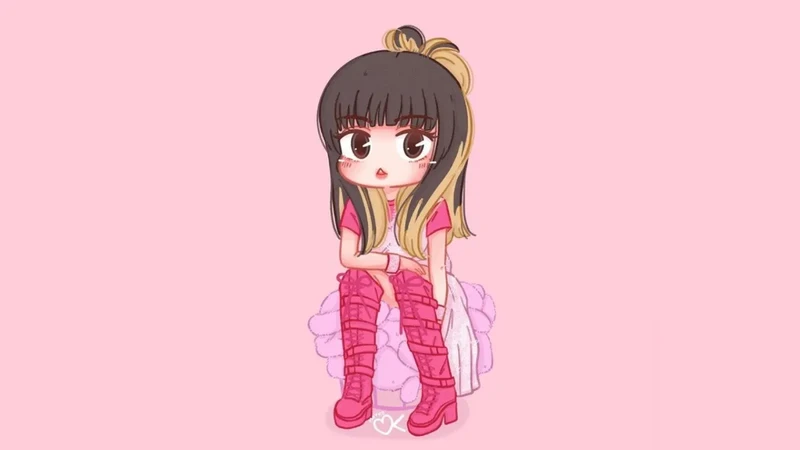 ảnh lisa chibi 02