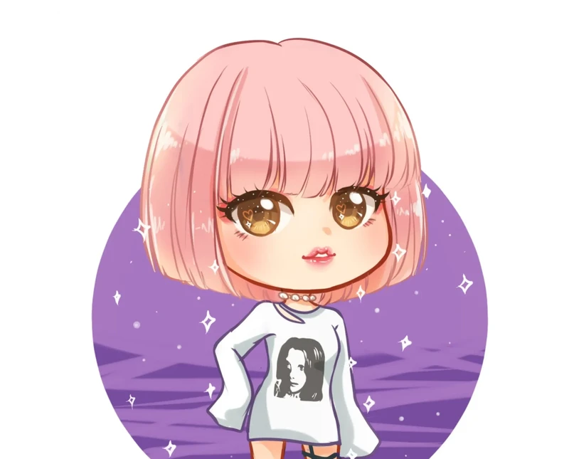 ảnh lisa chibi 17