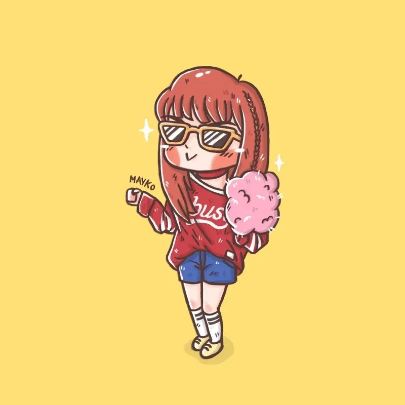 ảnh lisa chibi 26