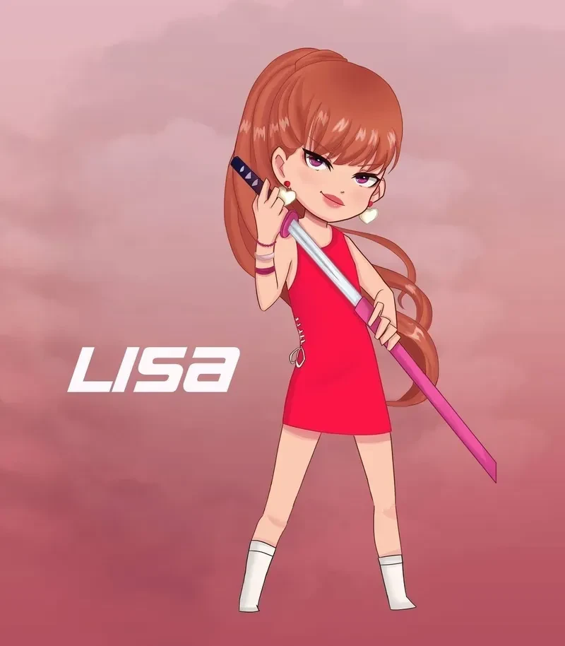 ảnh lisa chibi 29