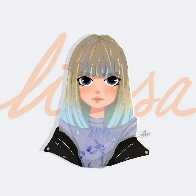 ảnh lisa chibi 32