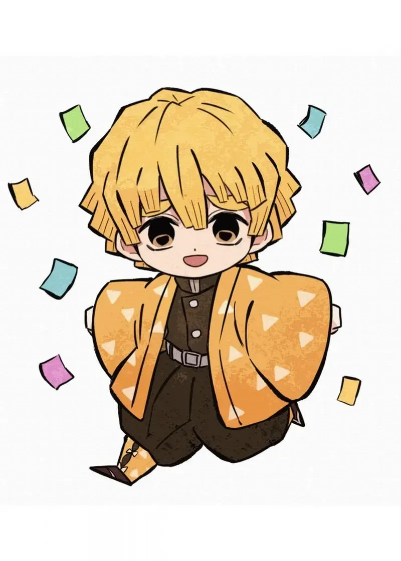 ảnh zenitsu chibi 34