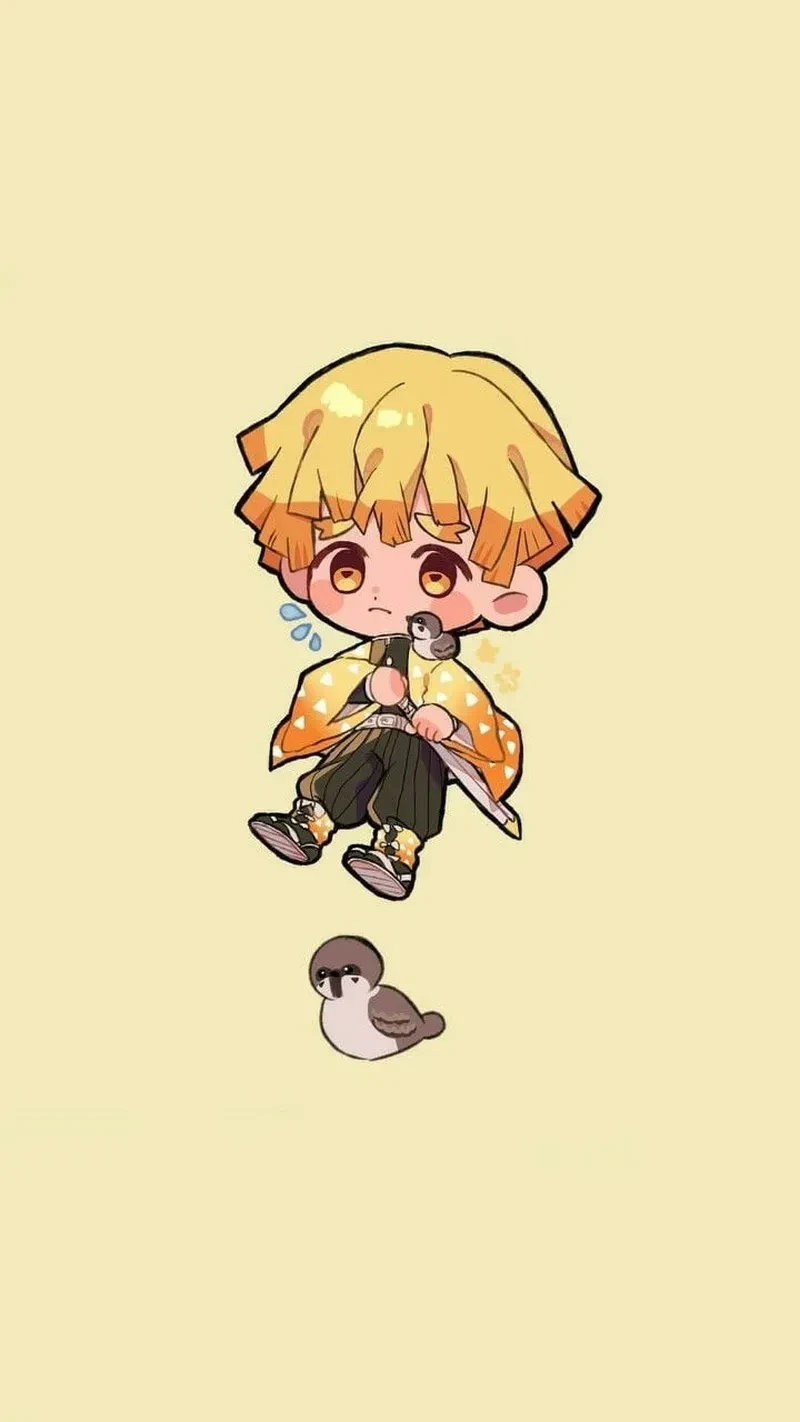 ảnh zenitsu chibi 35