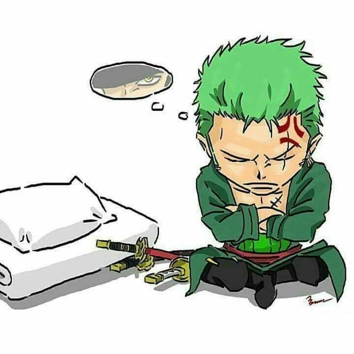 ảnh zoro chibi ngầu nhất 03