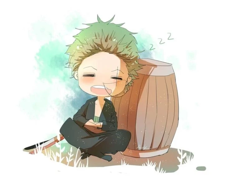 ảnh zoro chibi ngầu nhất 06