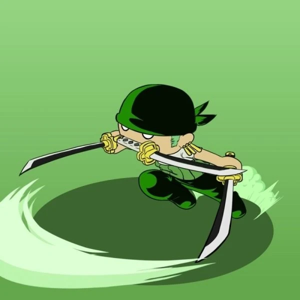 ảnh zoro chibi ngầu nhất 09