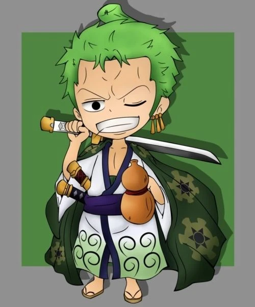 ảnh zoro chibi ngầu nhất 10