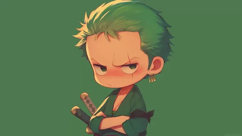 ảnh zoro chibi ngầu nhất 24