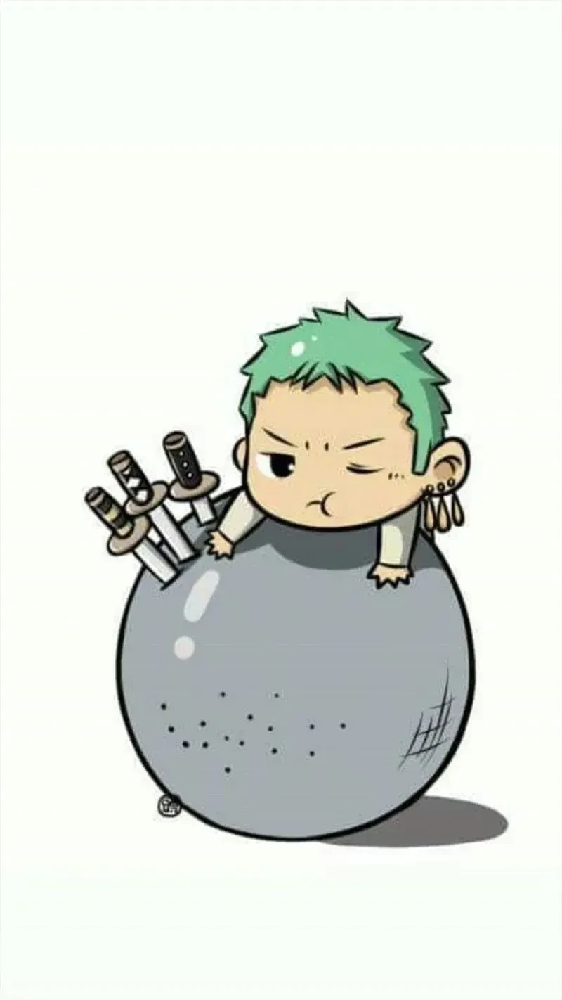 ảnh zoro chibi ngầu nhất 35