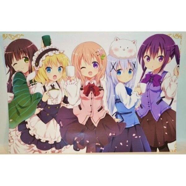 chibi ảnh anime nhóm 5 người nữ 48