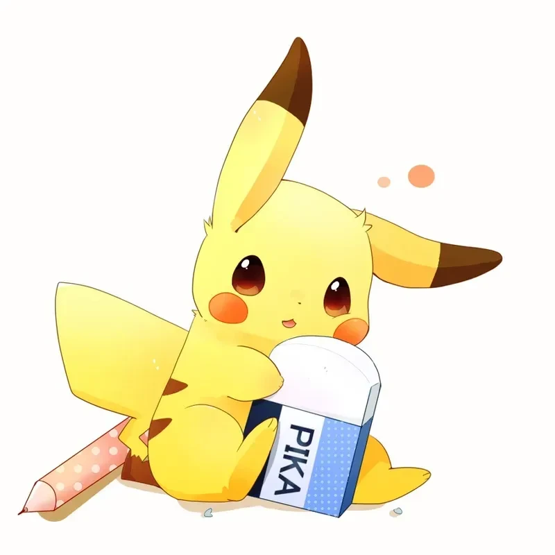 chibi ảnh pikachu cute 30