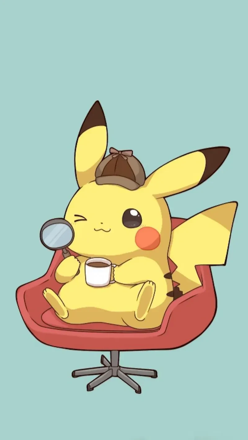 chibi ảnh pikachu cute 33