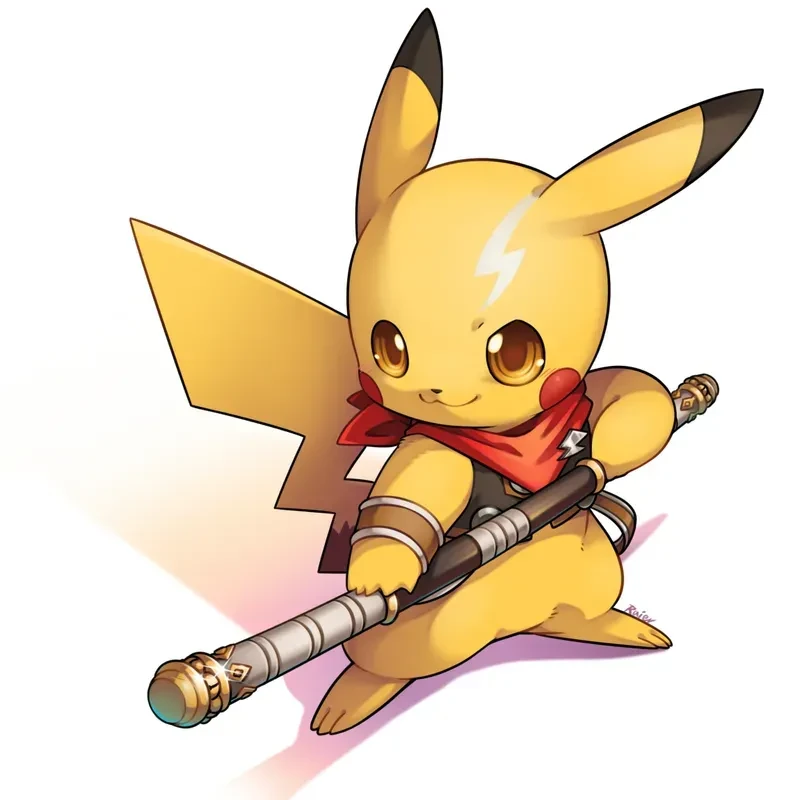 chibi ảnh pikachu cute 34