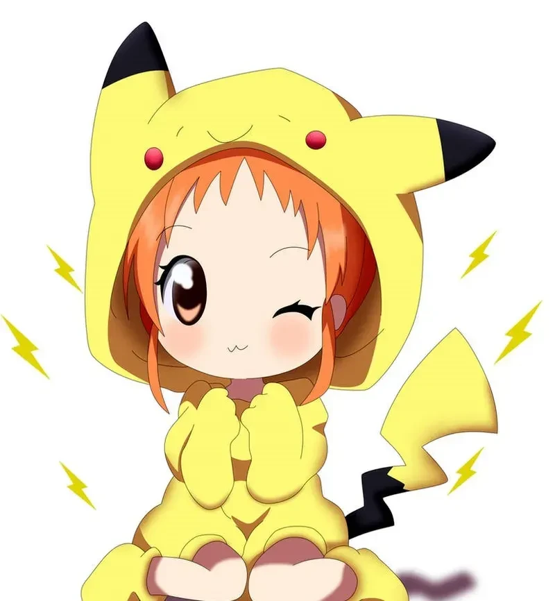 chibi ảnh pikachu cute 40