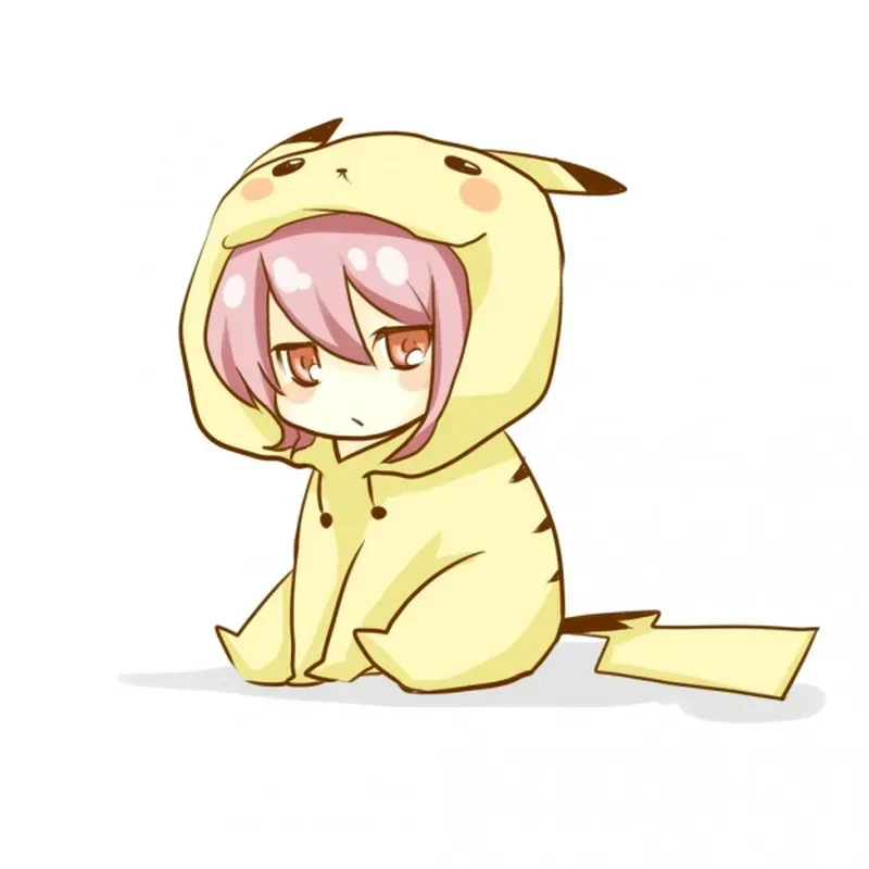 chibi ảnh pikachu cute 41