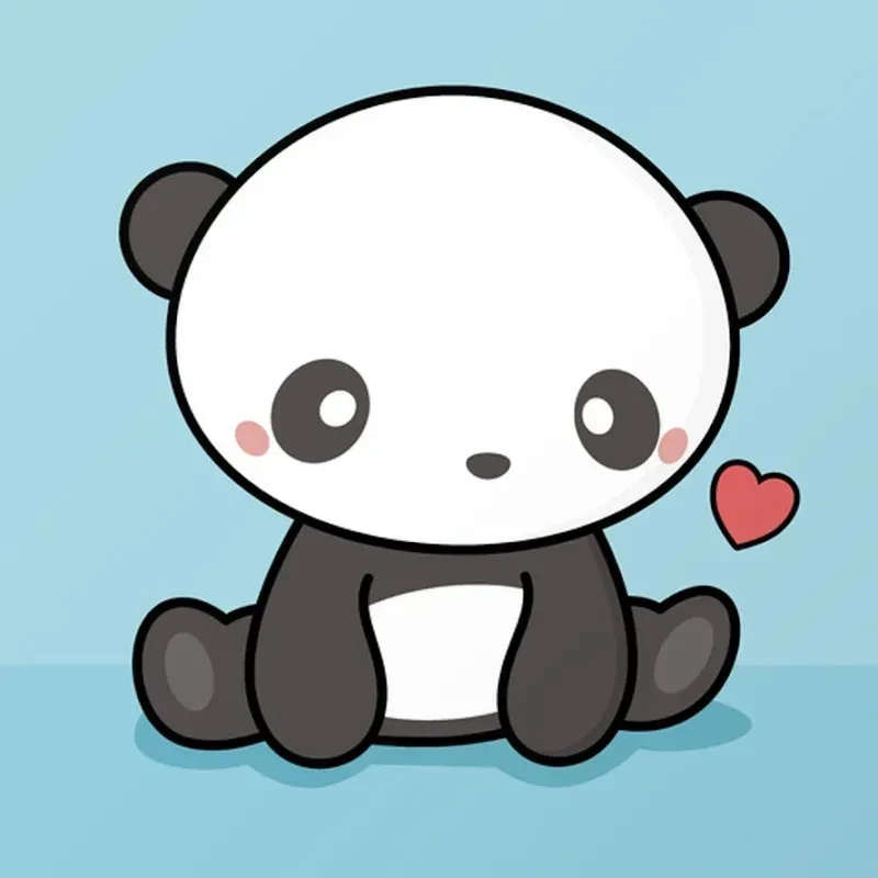 chibi panda 17