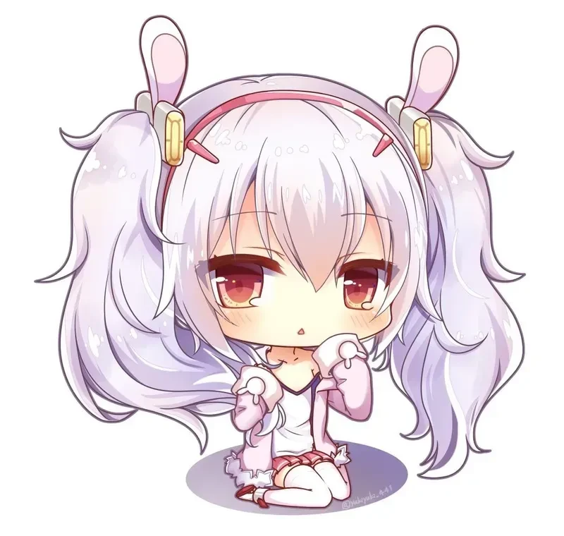 chibi thỏ cute 07