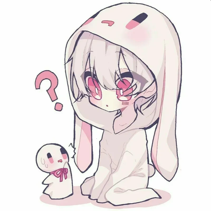 chibi thỏ cute 24